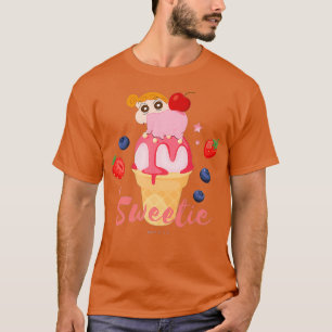 T-shirt Crayon Shin-chan Himawari Shin-chans tea time