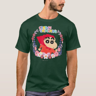 T-shirt Crayon Shin-chan petit chaperon rouge Crayon