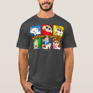T-shirt Crayon Shin-chan THE Nohara Family Premium