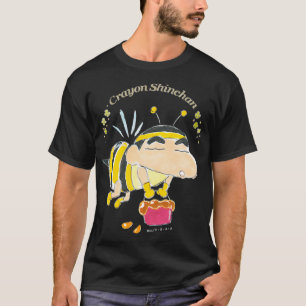 T-shirt Crayon Shin-chan Transformer en abeille