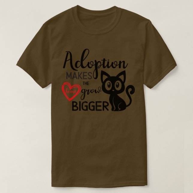 T-shirt Crazy Chat Lady Cute Black Kitten Adoption Secourt (Design devant)