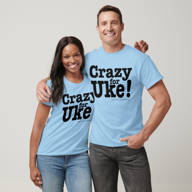 T-shirt Crazy for UKE Long Sleeve Top (Unisexe)