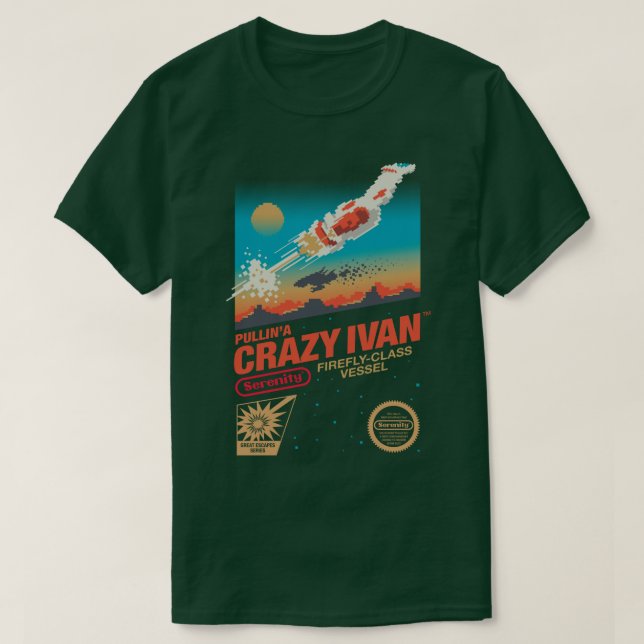 T-shirt Crazy Ivan (Design devant)