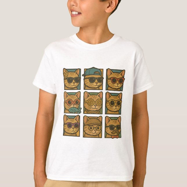 T-shirt Crazy Kitty Club (Devant)