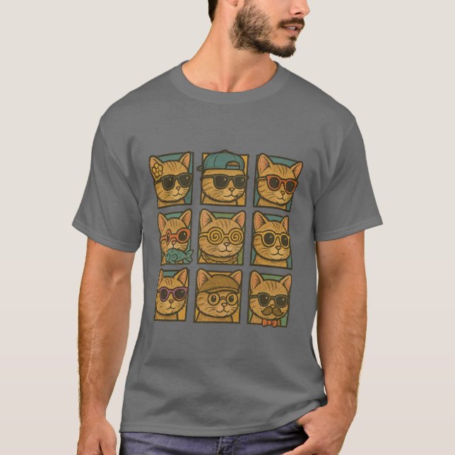 T-shirt Crazy Kitty Club (Devant)