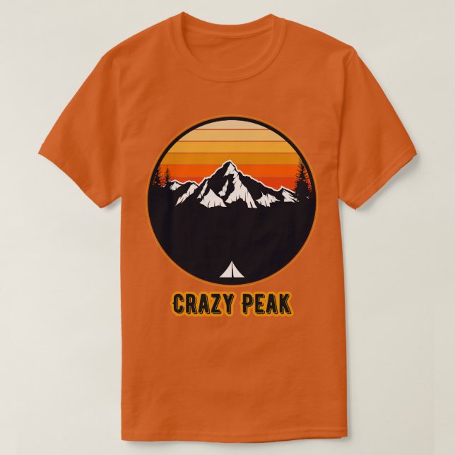 T-shirt Crazy Peak (Design devant)