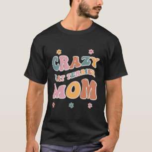 T-shirt Crazy Rat Terrier Maman Design Pour Amoureux de le