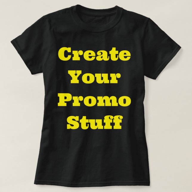 T - Shirt "Create Yours" (Design vorne)