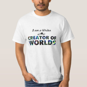 T-shirt Créateur d'auteur aka des mondes (hommes)