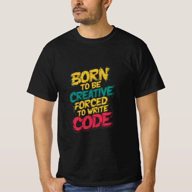 T-Shirt créatif - Express votre créativité dans St (Devant)