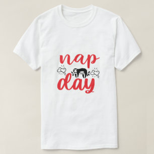T-shirt Création artistique rouge noir de style