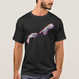 T-shirt Création d'Adam Vaporwave Esthétique Art italien g