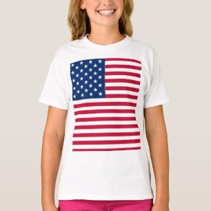 T-shirt Création de fierté avec drapeau américain USA