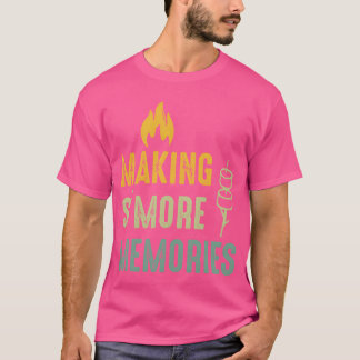 T-shirt Création de plus de souvenirs Feu de camp Camping