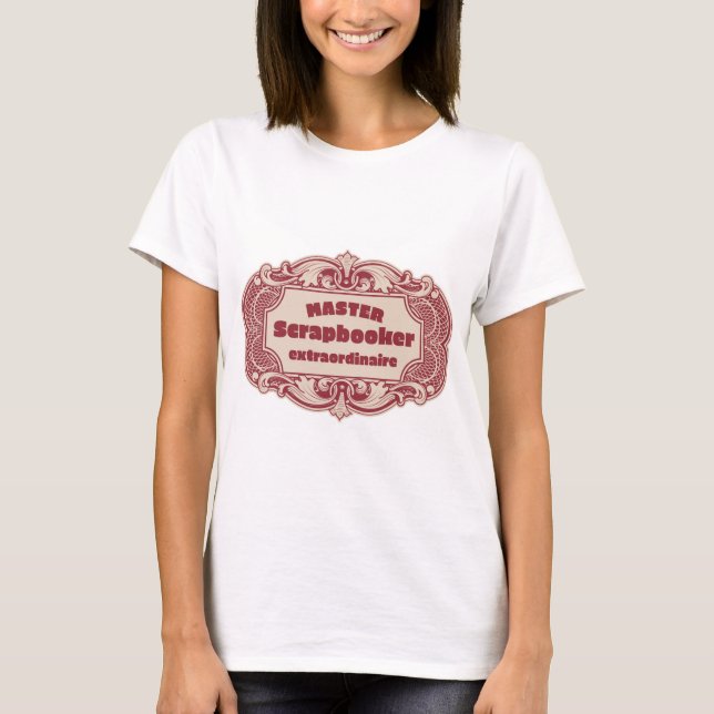 T-shirt Création de scrapbook  (Devant)