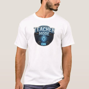 T-shirt Création d'œuvres d'art en MODE ENSEIGNANT Bleu ép