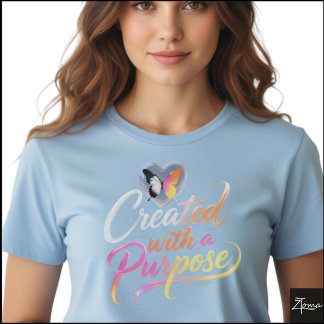 T-shirt Création graphique à objectif néon brillant