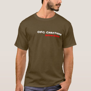 T-shirt Créations d'OFC, 2009-2010