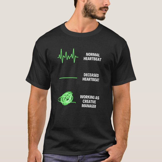 T-shirt Creative Manager Worker Creative Manager (Devant)