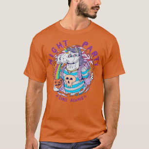 T-shirt Créative Unicorne colorée Créature