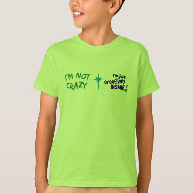 T-shirt créativement fou (Devant)