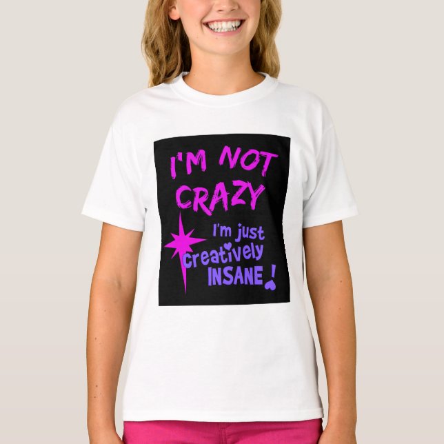 T-shirt créativement fou (Devant)