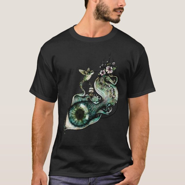 T-shirt Créativité Fluide (Devant)