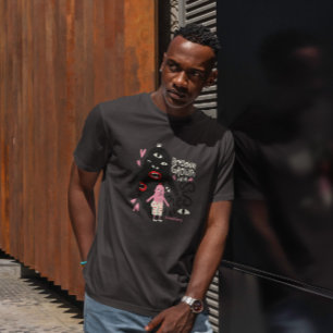 T-shirt Créature Abstraite Croissance personnelle