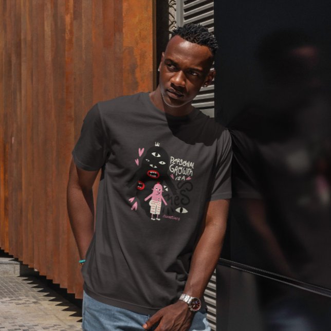 T-shirt Créature Abstraite Croissance personnelle (Créateur téléchargé)