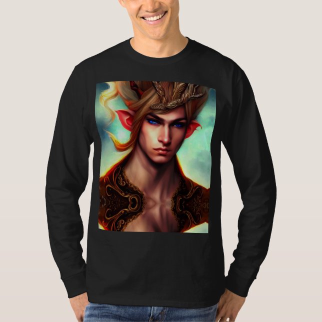 T-shirt créature de fantaisie Michael (Devant)
