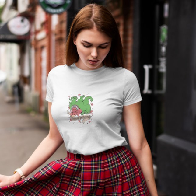 T-shirt Créature déplaisante du tentacle de sirène (Créateur téléchargé)