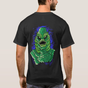 T-shirt Créature du marais du lagon noir