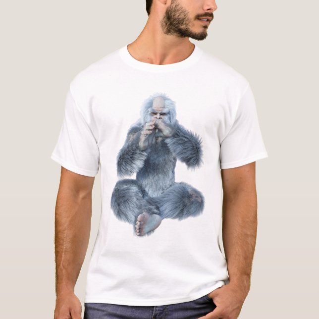 T-shirt Créature Imaginaire Yeti (Devant)