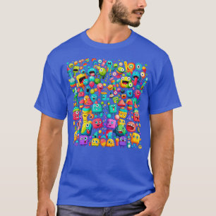 T-shirt créatures amusantes