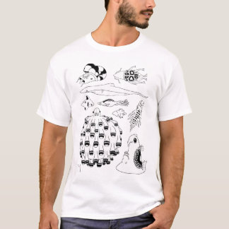 T-shirt Créatures de mer