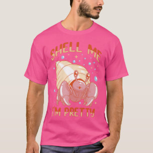 T-shirt Créatures marines Coques de fruits de mer Hermite 