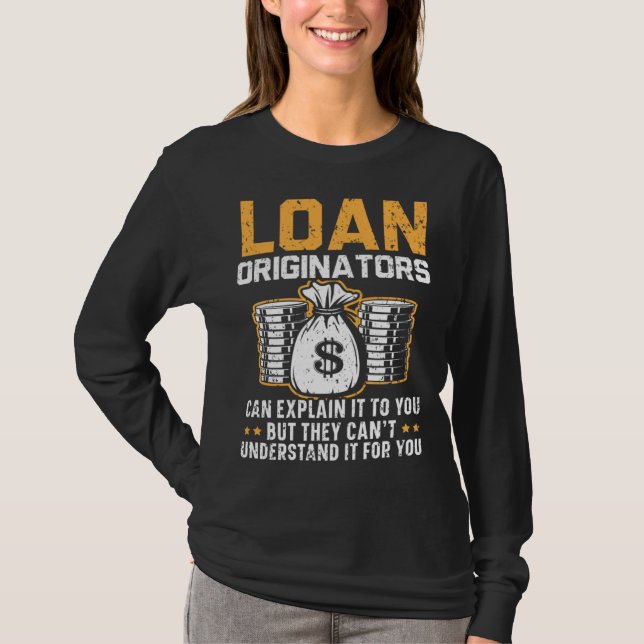 T-shirt Credit Officer Job Profession Debt Loan Officer  4 (Devant)