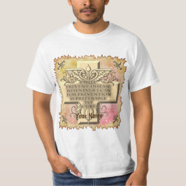 T-shirt Credo Caduceus Médicale