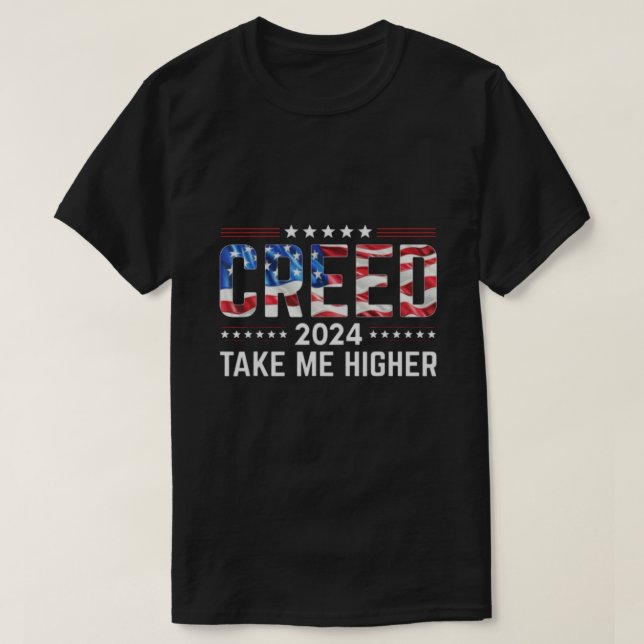 T-shirt Creed Me Rendre Chemise CREED Plus Élevée (Design devant)