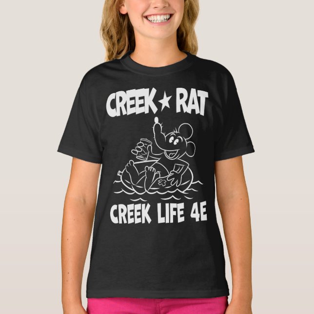 T-shirt Creekrat Cartoon Studios - Creek Rat (Devant)