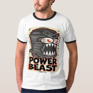 T-shirt Creekrat Cartoon Studios Power Beast