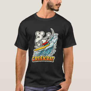 T-shirt CreekRat® CreekRat Co. Topanga - Malibu - Cali