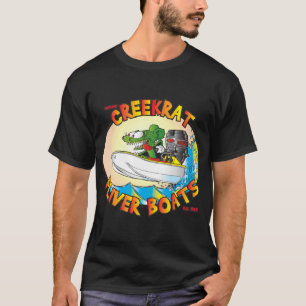T-shirt Creekrat Fliver Boat Tee