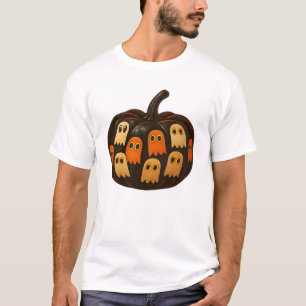 T-shirt Creeper Pumpkin Fantômes Cadeau Halloween T-Sh cla