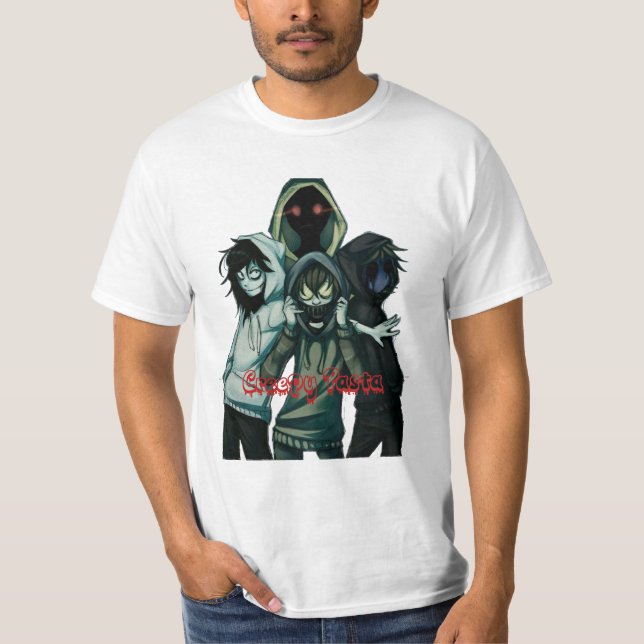 T-shirt Creepypasta (Devant)