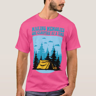 T-shirt Créer des souvenirs autour d'un feu de camp chez A