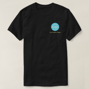 T-shirt Créer un employé de logo commercial de texte simpl