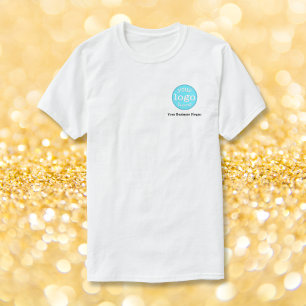 T-shirt Créer un employé de logo d'entreprise simple perso