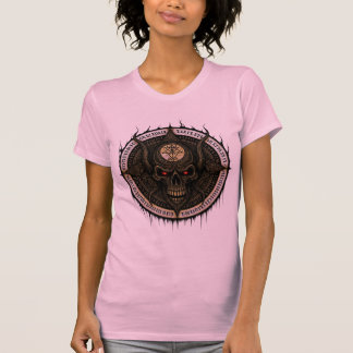 T-shirt Créer un logo en métal mort