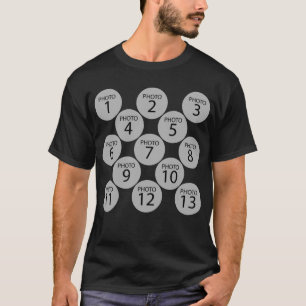 T-shirt Créer un modèle original 13 TOURNOIS PHOTO COLLAGE